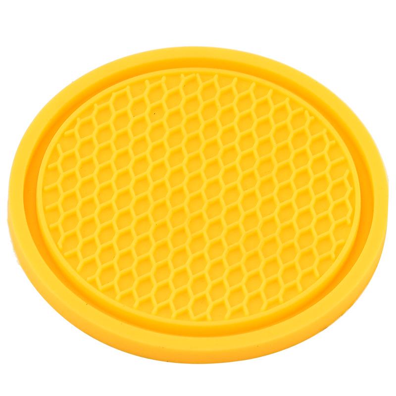 Sottobicchiere per Auto in Silicone Antiscivolo con Strass