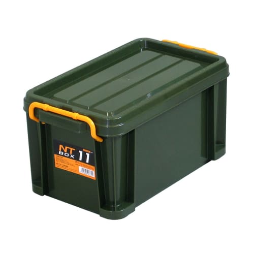 

JEJ Astage NT Box #11, Tools, Leisure, DIY, Toys, with Lid, Outdoor, Buckle, Disaster Prevention, Approx. 8.7 x 14.2 x 7.7 inches (20 x 34.9 x 18.1 cm