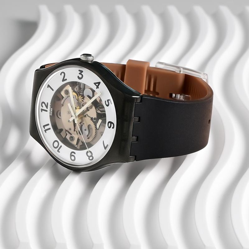 19mm Silicone Soft Bracelet for Swatch Colorful Rubber Watch Band  Sport Replacement Wrist Strap Accessories