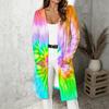 Women Plus Size Long Sleeve Loose Casual Fashion Outerwear Jacket For Daily Life
