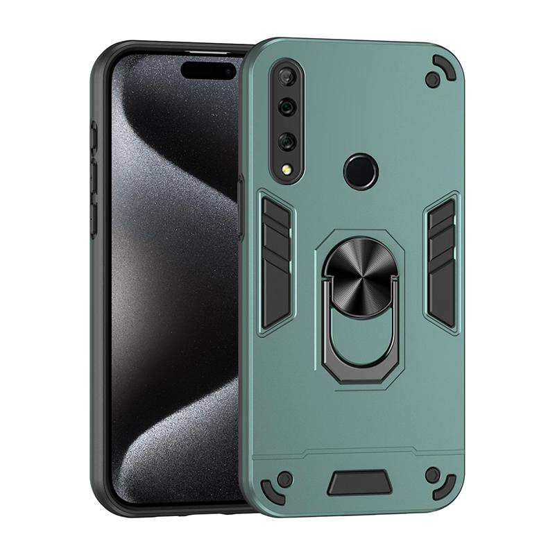 Shockproof Armor Metal Ring Cover For Huawei Y9 Prime 2019 Nova 9 For Honor 50 70 90 Lite Magnetic Car Holder Phone Case Funda