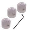 Electric Guitar Potentiometer Button Plastic Button String Button Adjustable Positioner Mounting Button Mica Knob