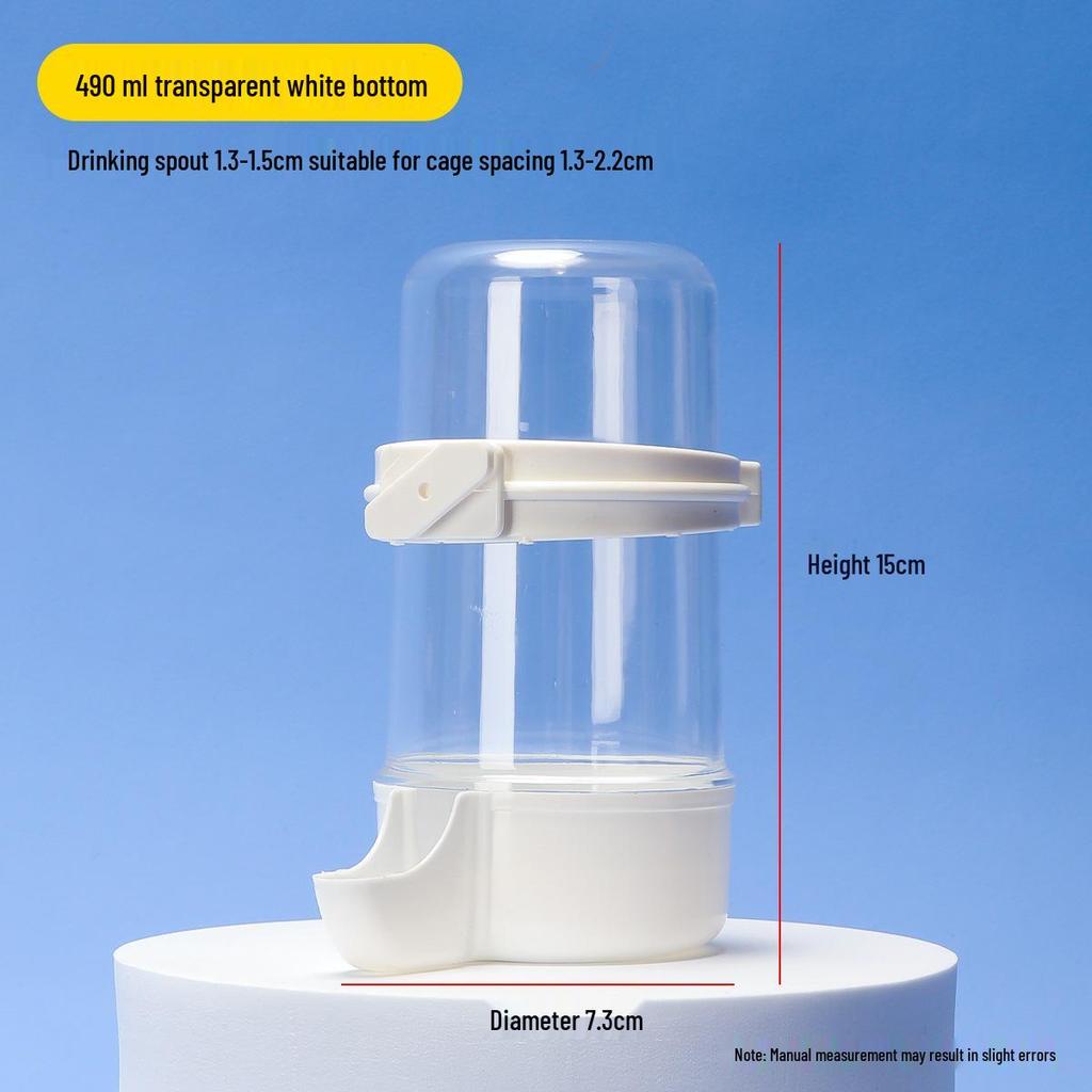 Automatic Bird Water Feeder for Budgies, Lovebirds, and Cockatiels - Essential Bird Supplies
