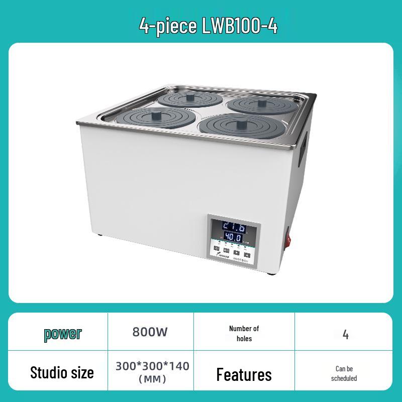 Electric Digital Laboratory Heater: Single, Double, Four, or Six-Hole Constant Temperature Water Bath