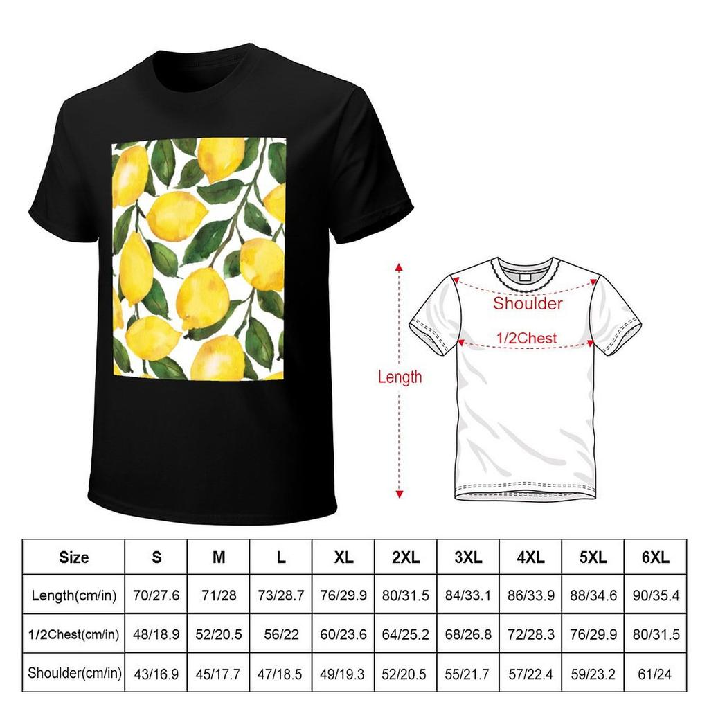 Le Le Lemons TShirt sports fans korean fashion for a boy funny shirt cotton plain t shirts men