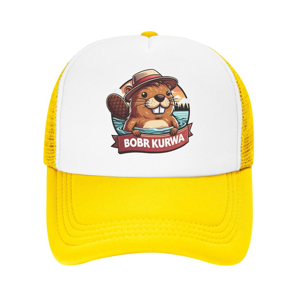 Bobr Kurwa Casual Baseball Cap Hunting Camping Sun Hats Summer Dropshipping Unisex Men Trendy Baseball Caps