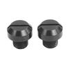 2pcs Corrosion Resistant 25mm Motorcycle Rear View Reflective Glass Screws Fasteners for Secure Attachment Antivibration