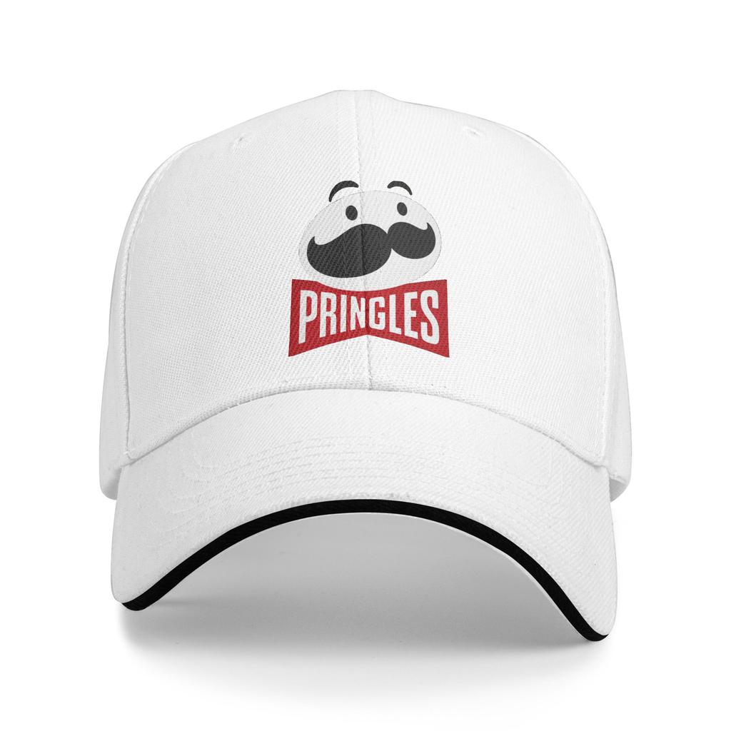 Logo Pringles Cappellino da Baseball Casual Primavera Cappellino Trucker Visiera Parasole Escursionismo Pesca Cappellino Snapback Uomo Donna Cappellini da Baseball Vintage