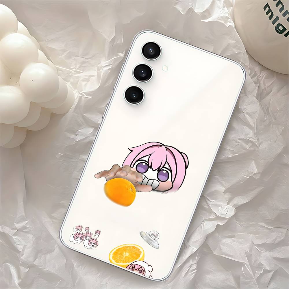 Cute D-doro Nikke Doro Phone Case For Samsung Galaxy S21 S22 S23 S24 S25ULTRA FE Ultra Plus5G A52S Transparent Cover