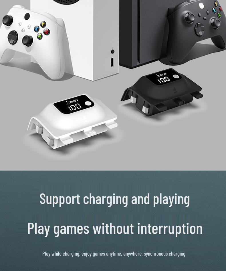 Xbox Series X/S Rechargeable Wireless Controller Battery Pack 1400mAh with Digital Display