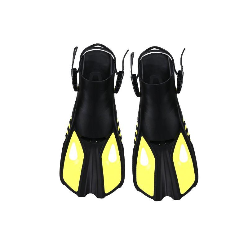 Adjustable Snorkeling Fins Adults Training Swim Flippers Outdoor Water Sports Gear