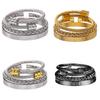 Punk-Retro-Armbänder aus Stahl mit geometrischen Formen für Herren mit mehrfarbigen Spiralen – ideal als Geschenk für Festivals
