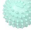 Spiky Ball Dog Toy Squeaky Dog Chew Toy Interactive Puppy Teething Toy Teeth Cleaning Toy for Training Fetch Anxiety Relief