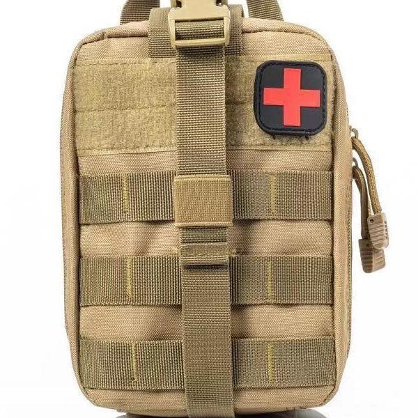 800D Tactical Medical Pouch & Waist Pack: Multifunctional MOLLE Rescue Bag for Outdoor Climbing