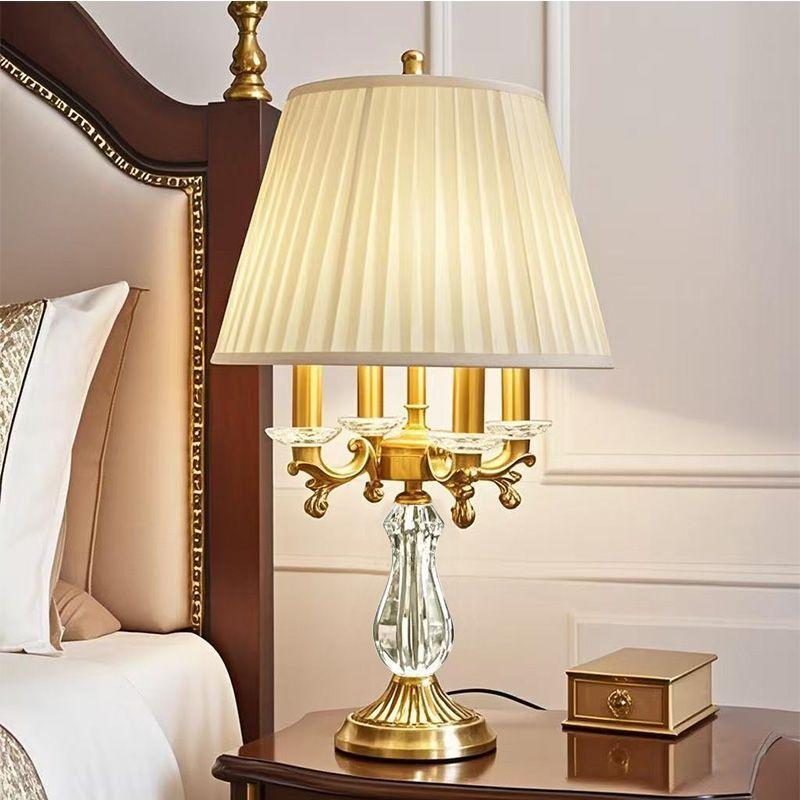 High Quality Luxury Fashion Black Crystal Table/Floor Lamp Bedroom Bedside Lamps Brief Modern Decoration Table Lamp