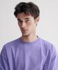 FAKE CAMPER Basic Pigment Short Sleeve T-Shirt [Purple]