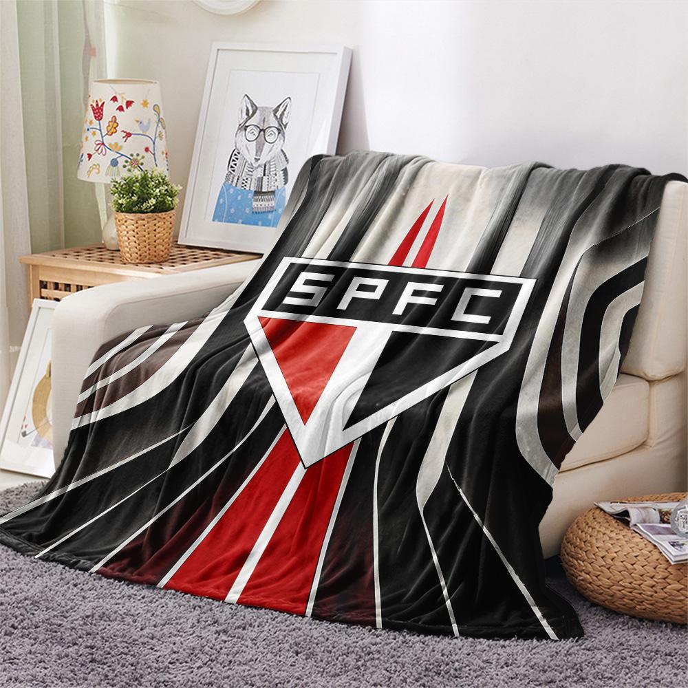 Sao Paulo FC4 Flannel Blanket, High quality Comfortable for All Seasons, Home Decor, Warmth and Comfort