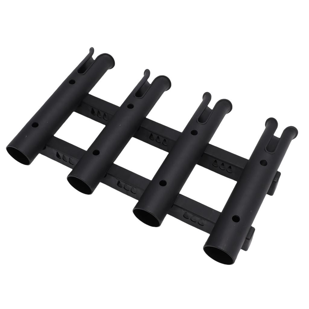 Bootswandmontierter Angelrutenhalter 4 Röhren Nylon Vertikales Angelrutenregal für Boote Yacht Kajak