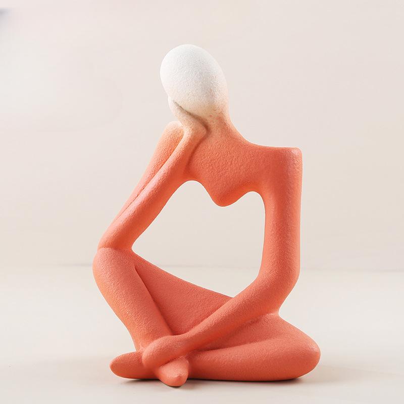 

Креативный минималистский и нишевый абстрактные художественные вазы украшения минималистский современный гостиная тумба под телевизор винный шкаф украшения для дома