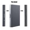 Stainless Steel Anti-RFID Card Holder: Women's Credit Card Case & Men's Business Card Organizer