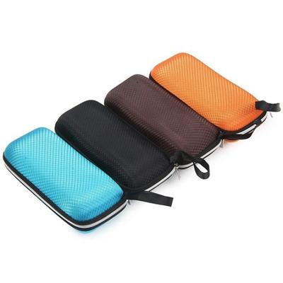 Portable Rectangle Zipper Glasses Case Eyewear Box for Sunglasses Protect