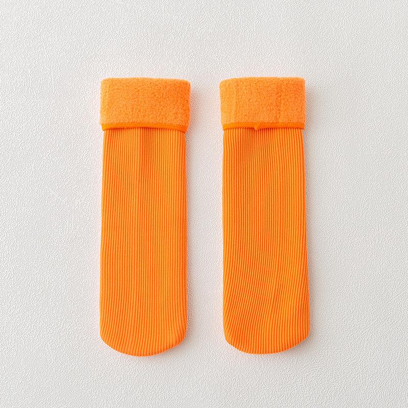 

Детские зимние теплые носки для девочек, утепленные теплые носки, домашние напольные носки LXY