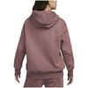 Nike Phoenix Fleece Hoodie Women Tops Smoke-Grey Purple DQ5861-208