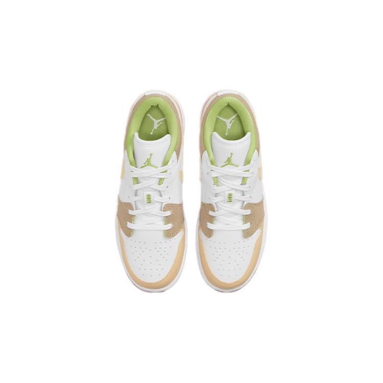Jordan 1 Low Pastel Grind Vivid Green GS DJ0341-100
