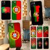 Portugal Flag Phone Case For iPhone 17 Pro Max 16 15 14 11 12 13 Pro Max Mini 15 16 Plus 16e 17 Air Cover