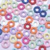 10/20/30pcs/Lot Mix Irregular Winding Rings For Jewelry Making Supplies Colorful Metal Accessories DIY Necklace Brooch Findings
