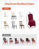 VEVOR 50 Pcs Burgundy Chair Covers, Polyester Spandex Chair Cover, Stretch Slipcovers for Wedding Party Dining Banquet Flat-Front Chair Covers