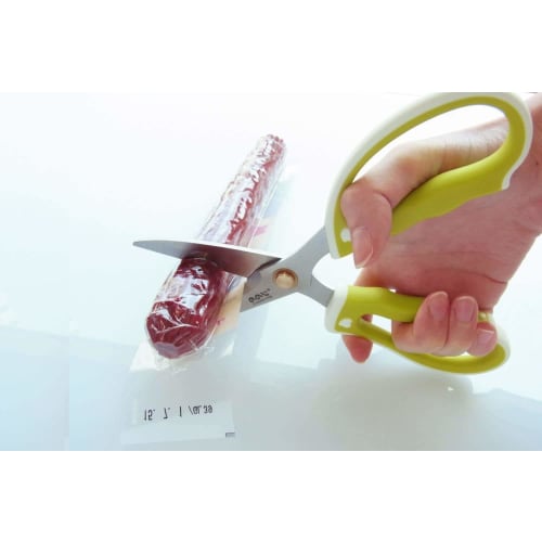 Nonoji Kitchen Scissors, Enjoy Life, Green, LKS-01GW