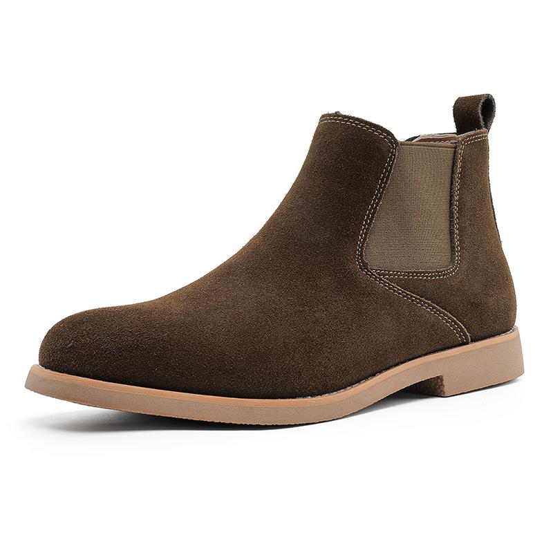 2026 Autumn New Popular Men's Chelsea Suede Basic Boots