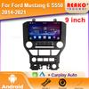 Android Car Radio For Ford Mustang 6 S550 2014-2021 Video Multimedia Bluetooth Player Navigation GPS 4G Carplay Stereo