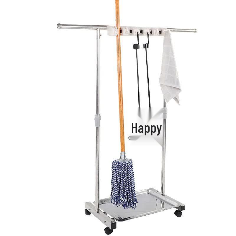 Hesdige Multi-functional Mobile Cleaning Tool Rack