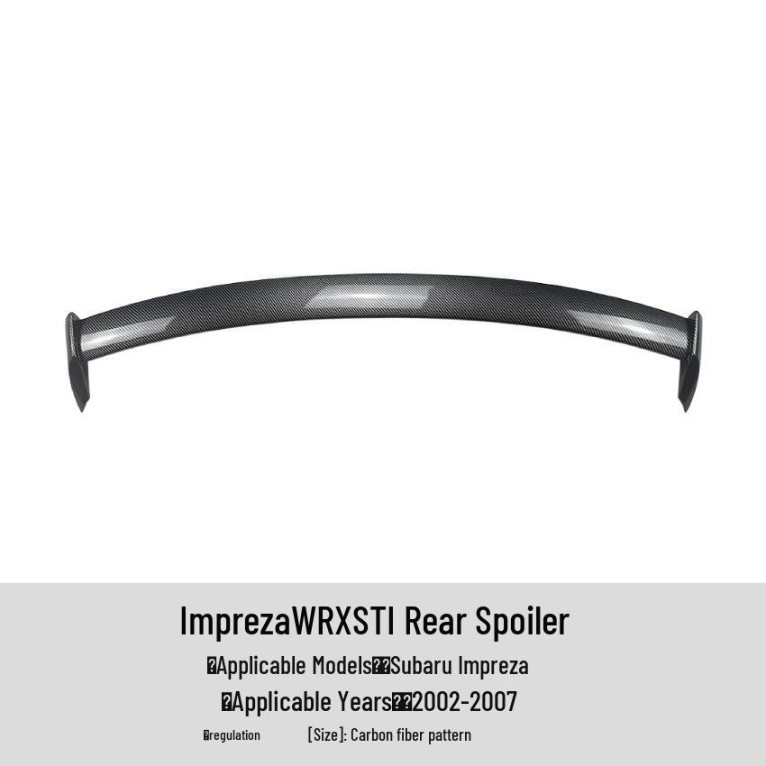 Subaru Impreza WRX STI 2002-07 Roof Spoiler & Rear Deflector