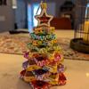 Yousheng Gingerbread House Christmas Decoration Resin Gingerbread Christmas Tree Hanging Ornaments for Tree Holiday Party Home Decor