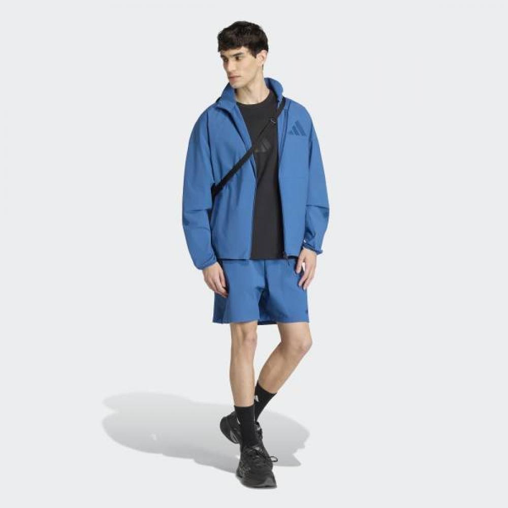 AdidaS Men S looSe Fit Z.n.e. Woven Track Top With Technical detailS