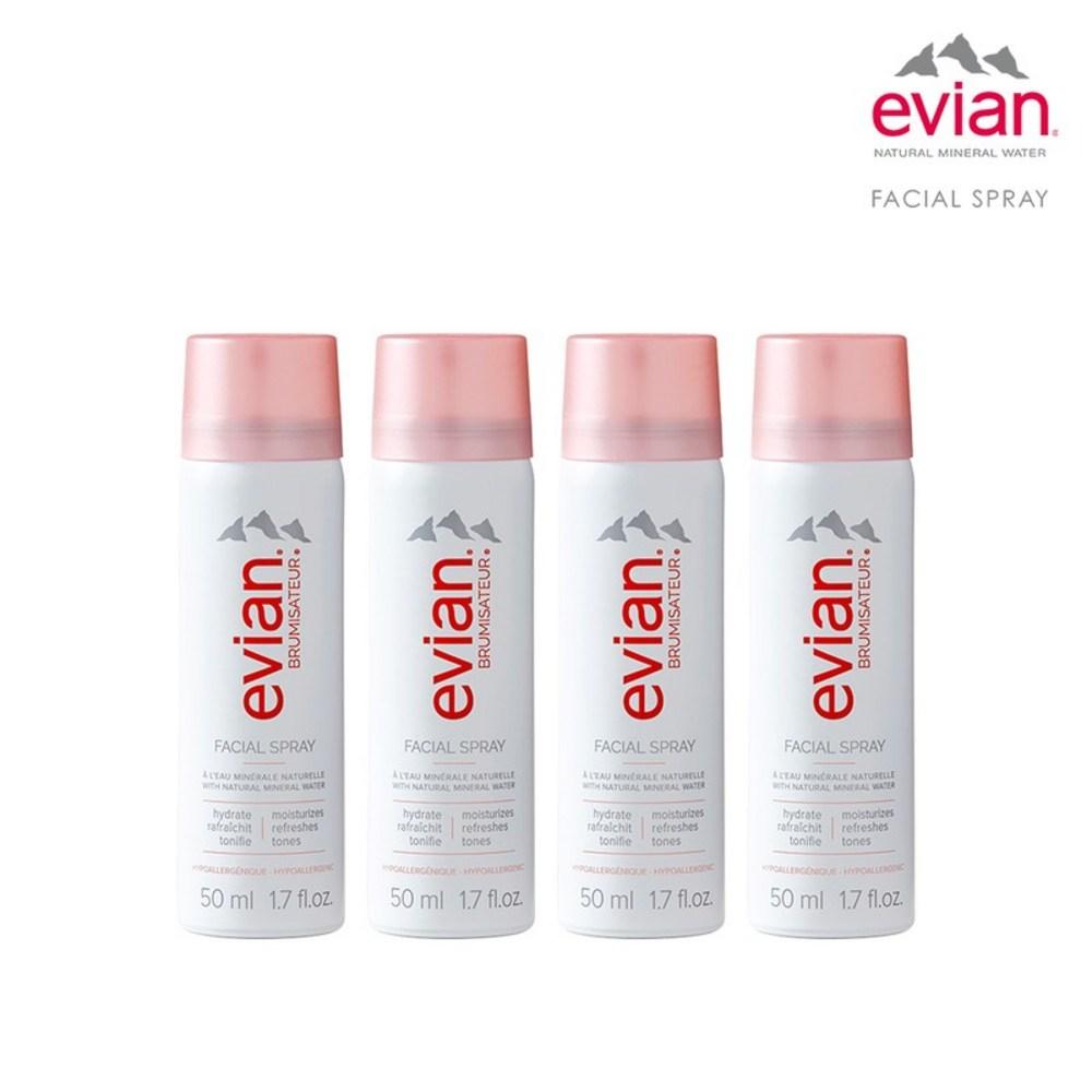 

Evian Спрей для лица 50мл 4шт, 50мл, 4шт