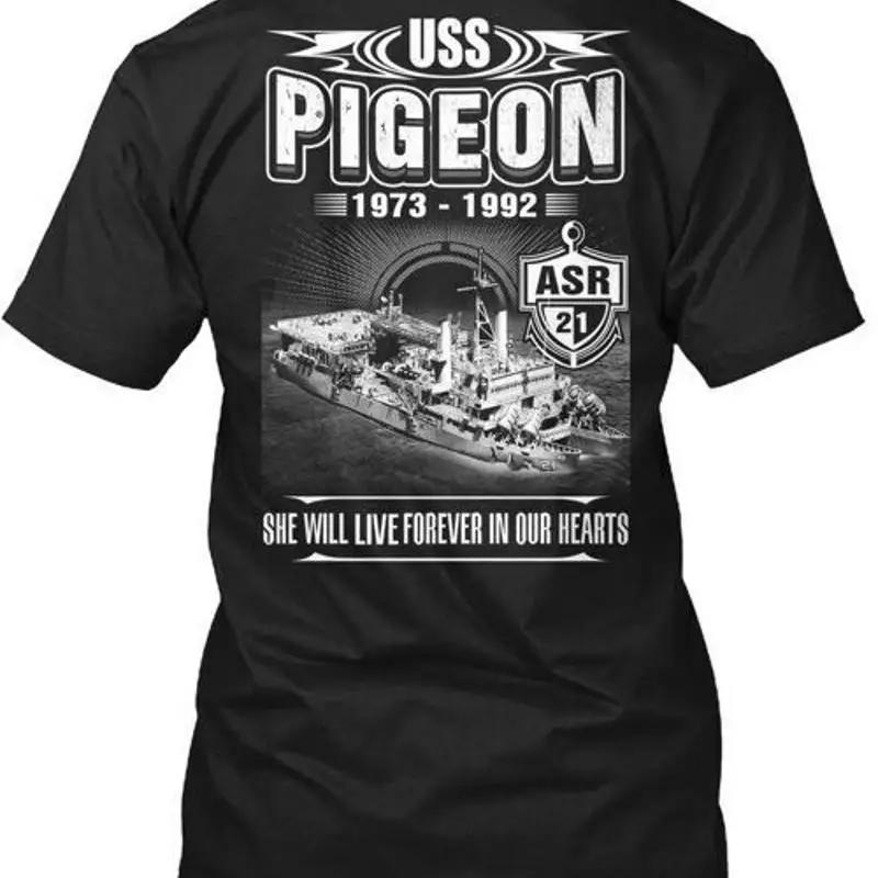 Uss Pigeon Asr Usa Pirgeon She T Shirt Made In S To Xl