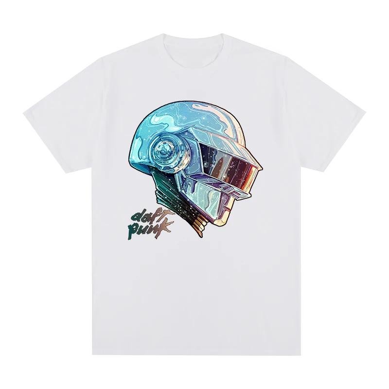 Daft Punk Vintage T-shirt Electronic Music Band Cotton Men T Shirt New TEE TSHIRT Womens Tops Unisex