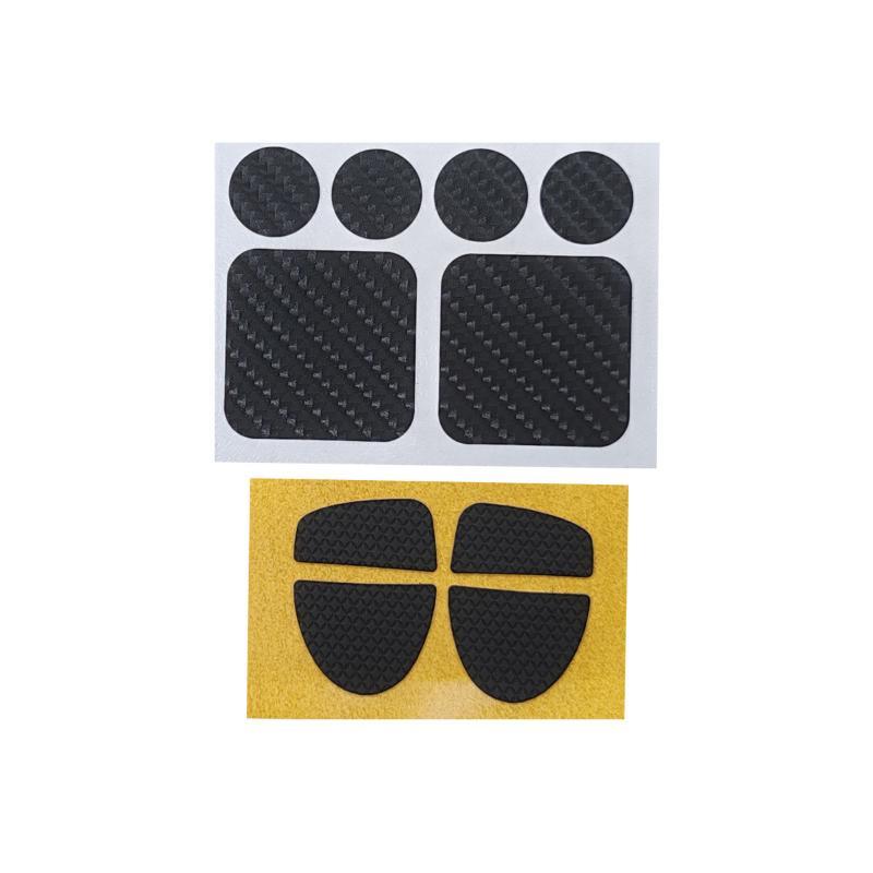 Controller Joystick Cap Button Sticker Kit 10/14Pcs Carbon Fiber Textured Long Lasting for Switch Travel Gaming