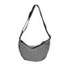 Retro Plaid Women's Dumpling Crossbody Handbag