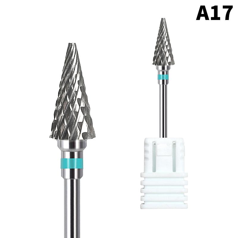 1Pc Tungsten Steel Nail Drill Bit Electric Milling Cutter for Manicure Pedicure Tools Nail Files Bits Apparatus Burr Drills