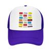 Personalized Anesthesia Medication Labels Trucker Hat Women Men Adjustable Unisex Medical Nurse Baseball Cap Summer Dad Hat