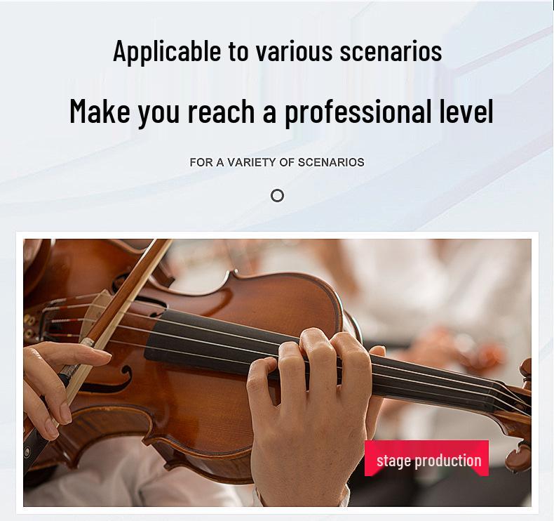 Wonderful Violin & Cello Clip-On Pickup Microphone and Amplifier for Stage Performance