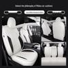 Universal Leather Seat Cushion for Tesla Model Y - All-Season, 5-Seater Fit