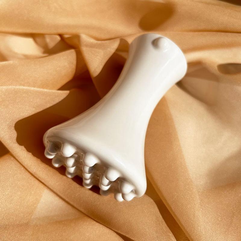 Ergonomic Ceramic Therapy Board: Gua Sha-Inspired Beauty Tool for Meridian Stimulation & Muscle Relief