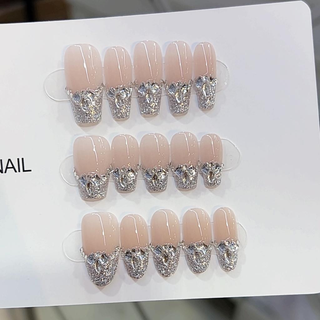 Pure Handmade Phototherapy Wear Nail Art Paris Dance Shoes Finished Reusable Patch