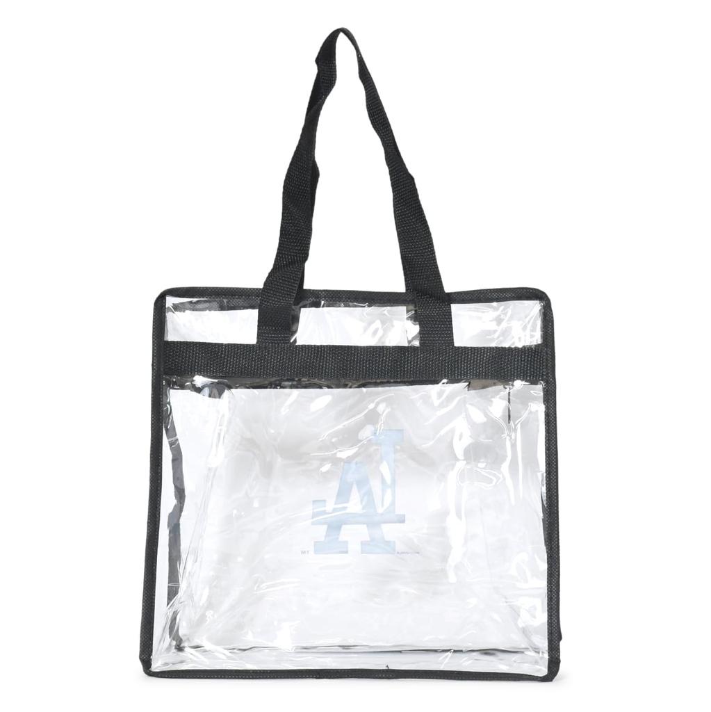 [Wincraft] MLB Clear Tote Bag, Stadium Bag, Waterproof, Major League Baseball Merchandise (Los Angeles Dodgers)
